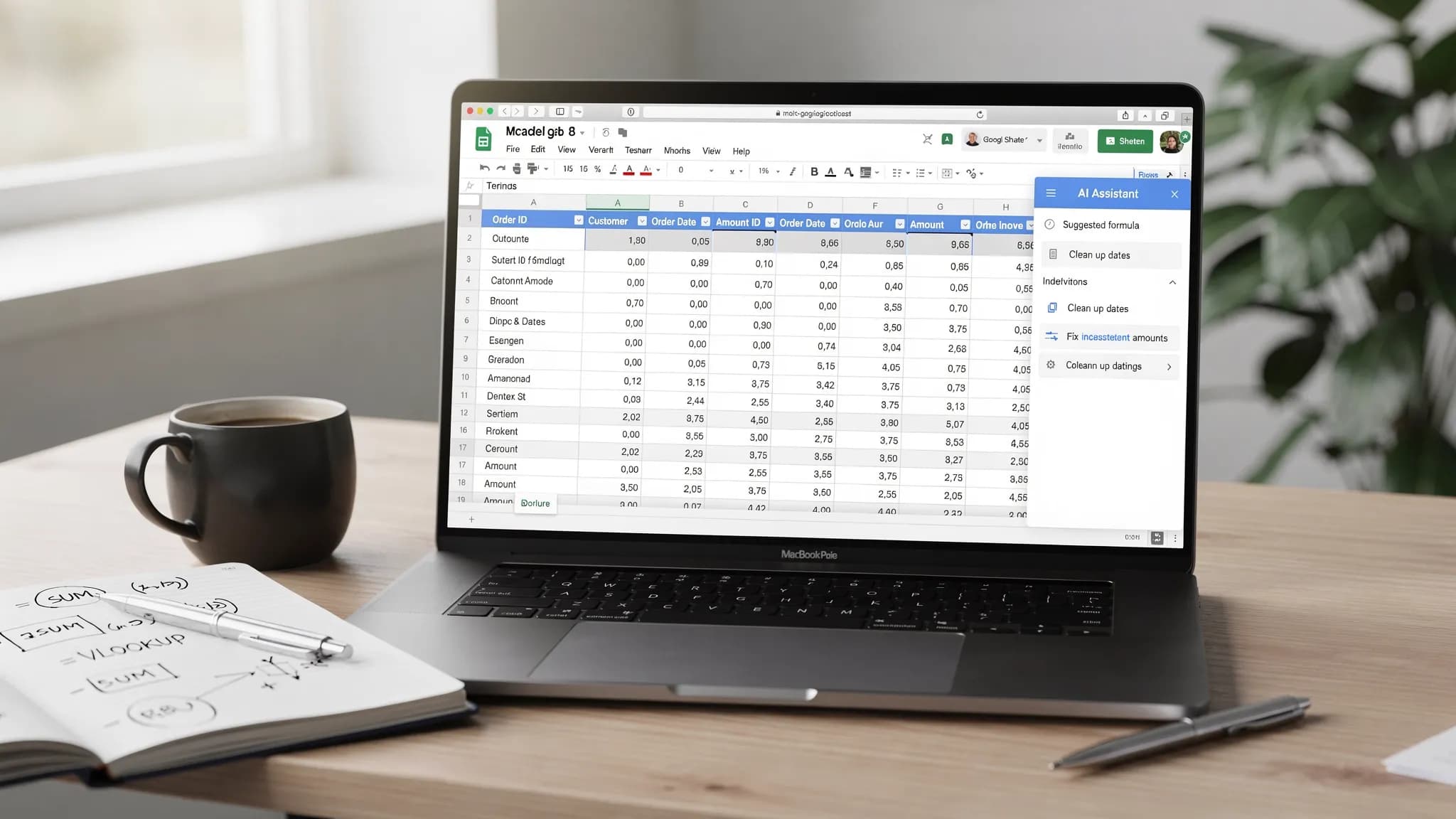 Google Sheets AI: Formulas, Cleanup, and Analysis Workflows