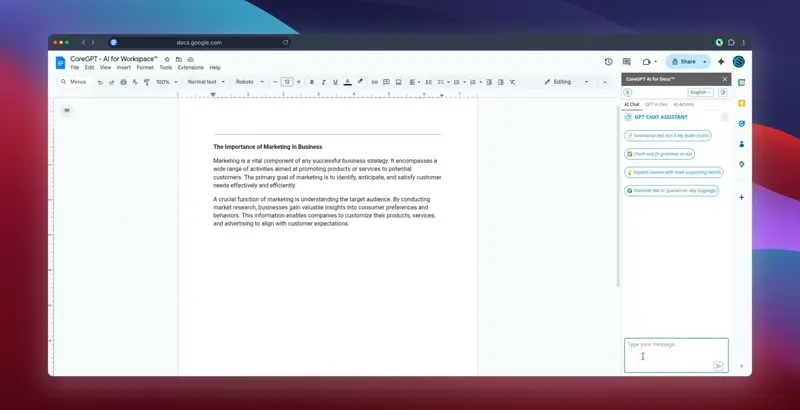 Docs Outline Generator