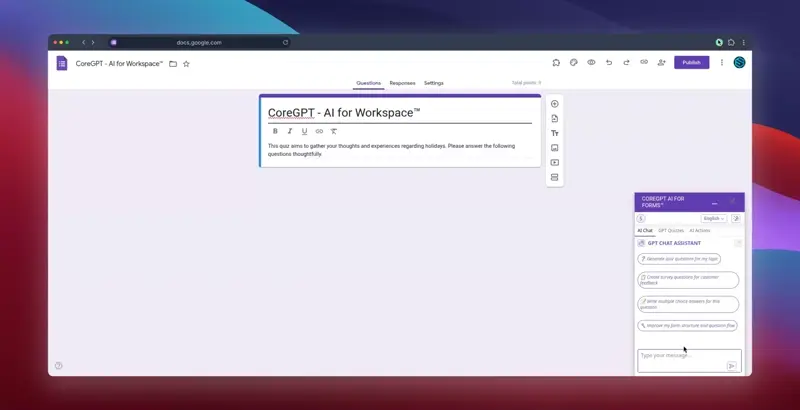 Forms Summary Report Builder